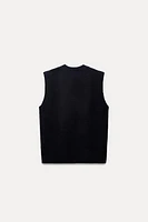 SMOOTH KNIT VEST TOP