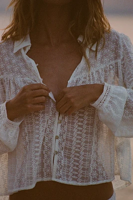 CHEMISE BRODERIES PERFORÉES