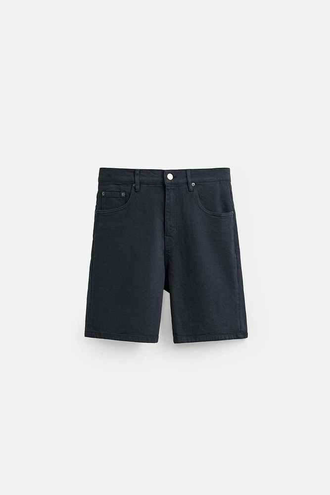 BERMUDA EN DENIM REGULAR FIT