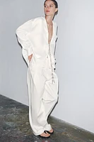 ZW COLLECTION OVERSIZED POCKET SHIRT