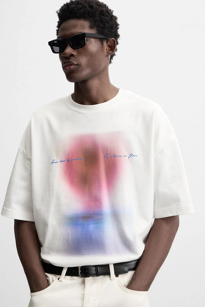 T-SHIRT IMPRIMÉ BIMATIÈRE