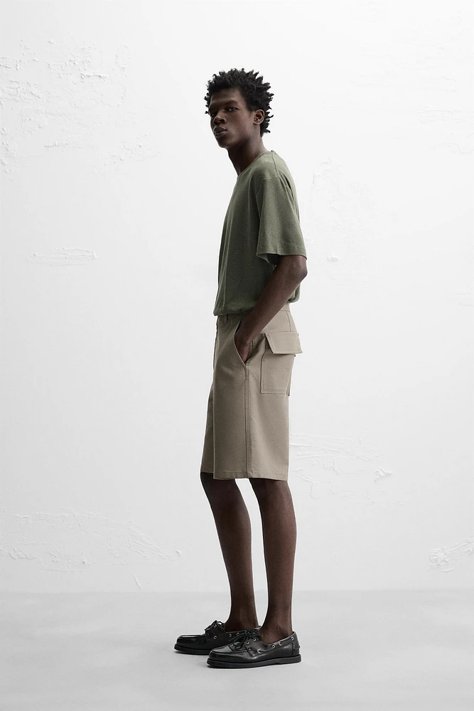 LINEN - COTTON T-SHIRT