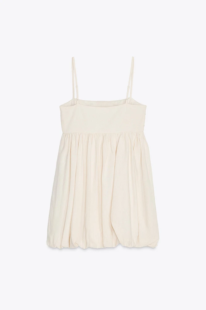 ZW COLLECTION EMBROIDERED SHORT DRESS