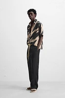 CHEMISE À IMPRIMÉ FEUILLES