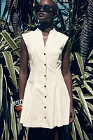 SLEEVELESS MINI DRESS