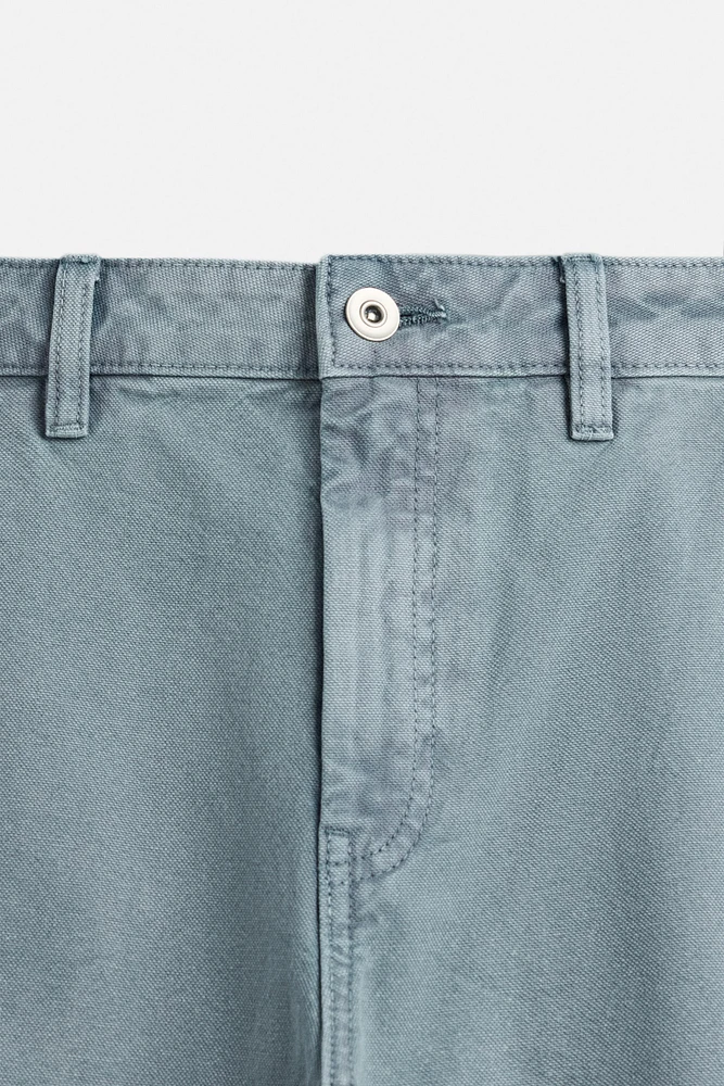 PANTALON DÉLAVÉ POCHE CARPENTIER