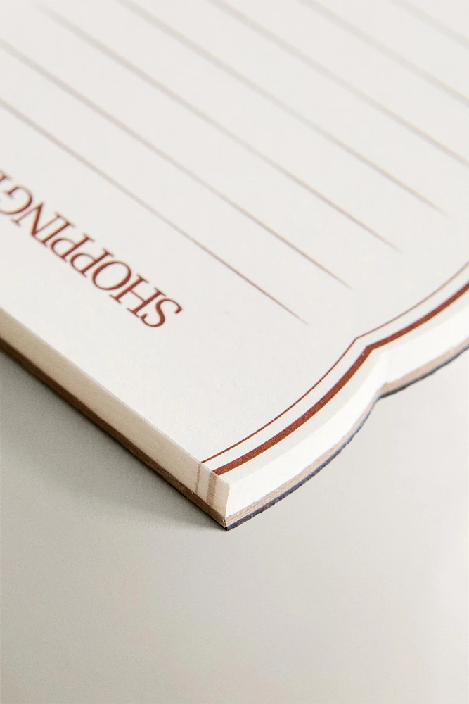 MAGNETIC SHOPPING LIST