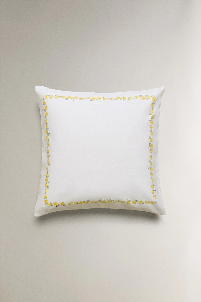 HOUSSE DE COUSSIN MIMOSA