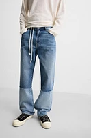 JEAN RELAXED FIT PATCHWORK