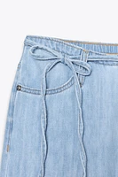 PANTALON DENIM TRF STYLE PYJAMA