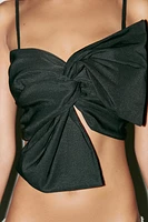MAXI BOW CROP TOP