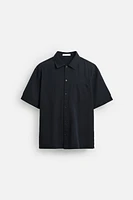 CHEMISE JACQUARD COTON - LYOCELL