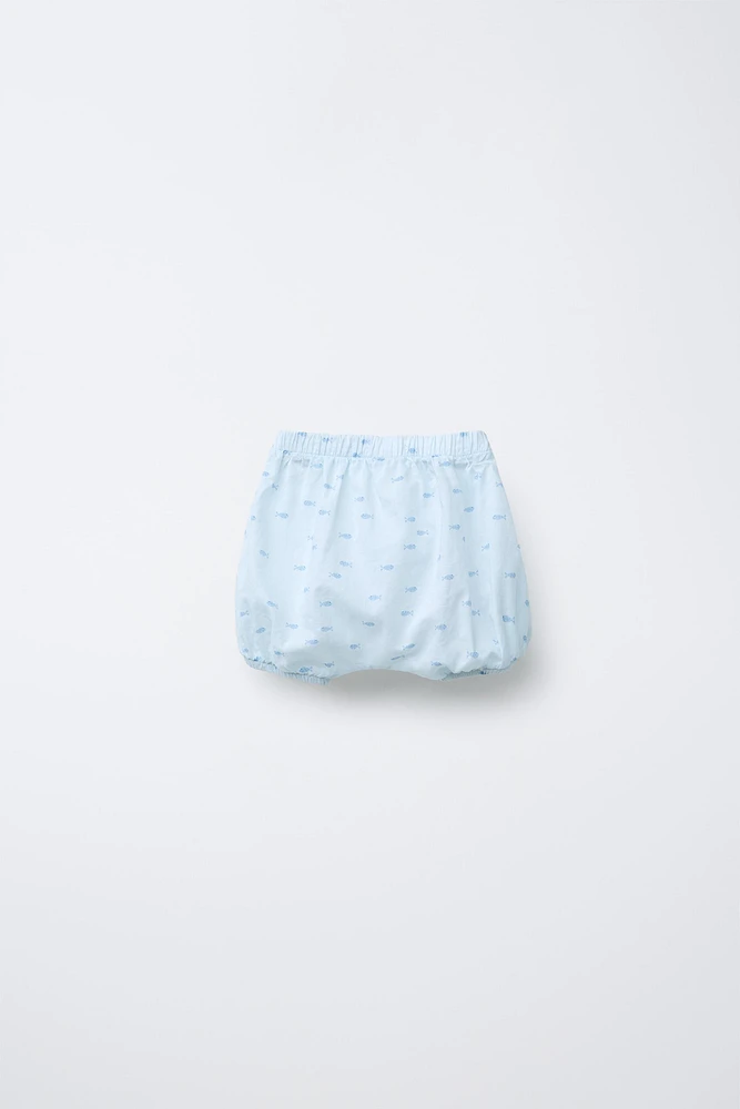 BLOOMER IMPRIMÉ POISSONS