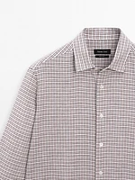 Regular fit check shirt