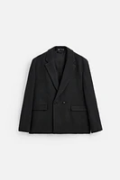 VISCOSE - WOOL SUIT JACKET