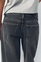 TRF MID-RISE WIDE LEG JEANS