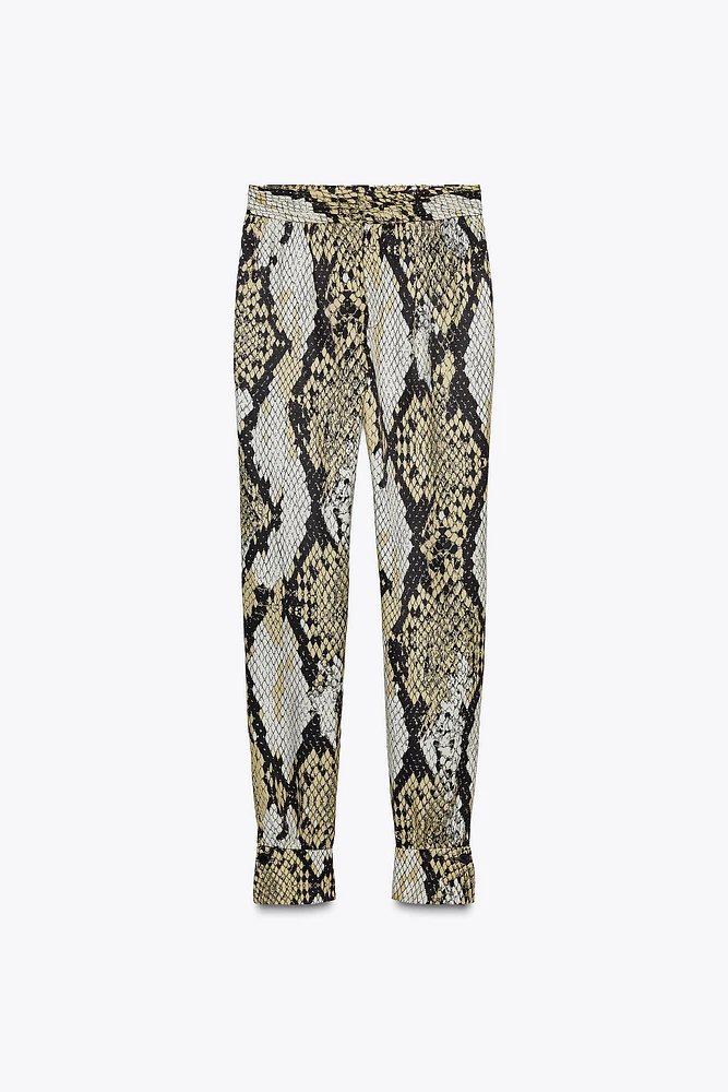 PANTALON IMPRIMÉ ANIMAL ZW COLLECTION