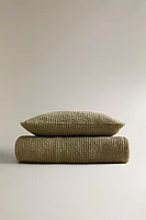COUVRE-LIT COTON MINI-WAFFLE