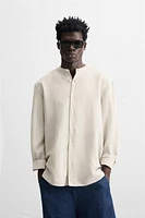CHEMISE EN LIN ET COTON