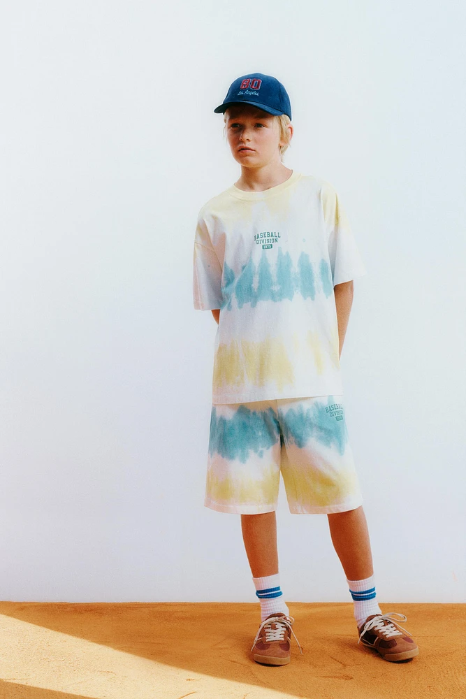T-SHIRT JOGGING TIE & DYE