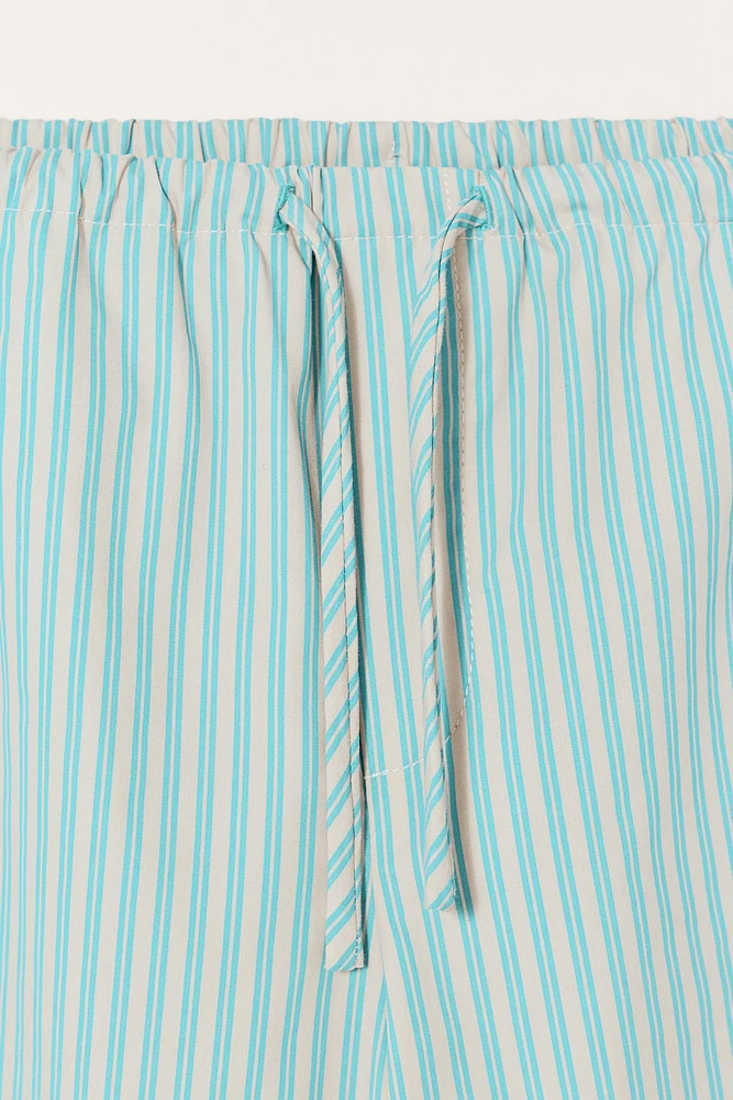 JUPE-CULOTTE À RAYURES LIMITED EDITION