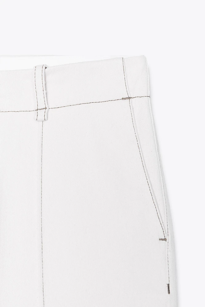 PANTALON BOOTCUT SURPIQÛRES