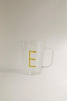 MUG BOROSILICATE INITIALE E