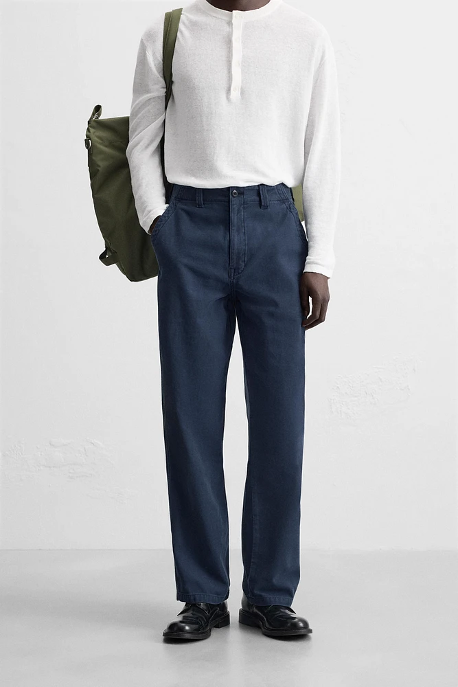 PANTALON DE CHARPENTIER DÉLAVÉ