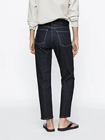 Mid-rise slim fit jeans