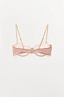 SOUTIEN-GORGE ARMATURES MESH DENTELLE