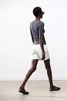 SQUARE NECK SHIRT