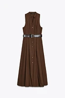 ROBE MIDI CEINTURE