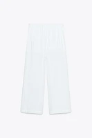 OPENWORK EMBROIDERY CULOTTES