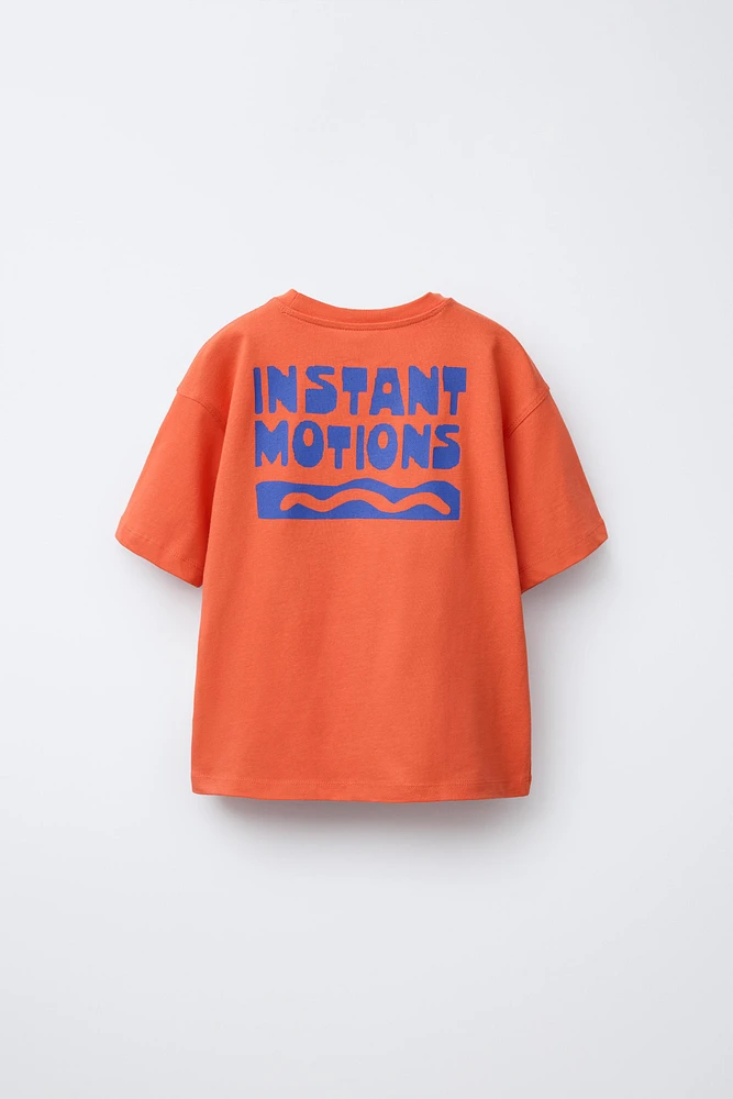 WAVES PRINT T-SHIRT