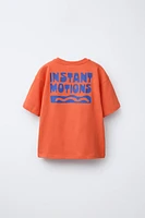 WAVES PRINT T-SHIRT