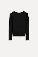 SWEATER WITH WOOL AND SILK 50TH ANNIVERSARY