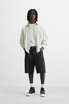 BAGGY FIT DENIM SHORTS