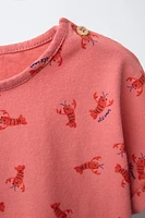 T-SHIRT À IMPRIMÉ HOMARDS