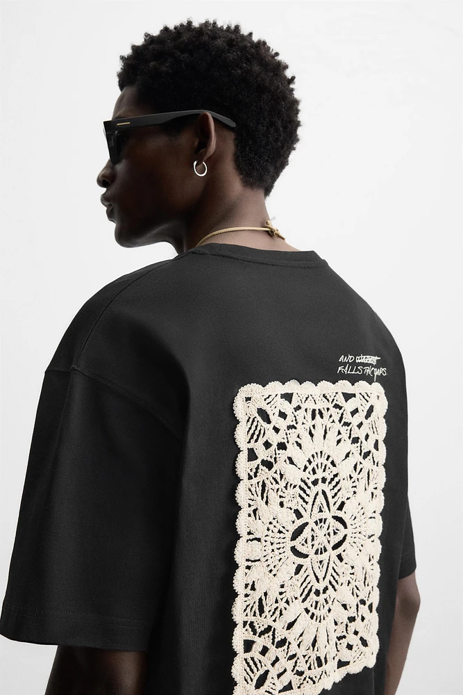 T-SHIRT PIÈCE CROCHET