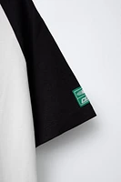 T-SHIRT À MANCHES RAGLAN BOSTON CELTICS NBA ©