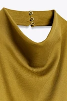 ROBE MI-LONGUE AVEC ENCOLURE AMÉRICAINE
