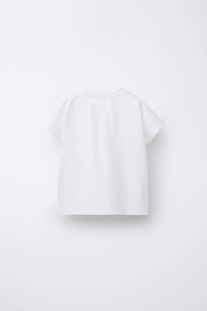 FLORAL APPLIQUÉ SHIRT