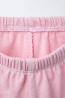PLAIN T-SHIRT AND BERMUDA SET