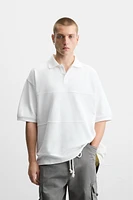 RELAXED FIT PIQUÉ POLO SHIRT