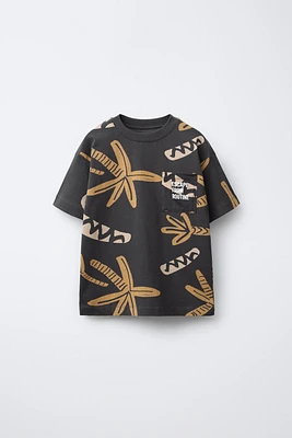 PALM TREE POCKET T-SHIRT