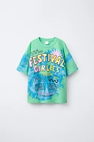 T-SHIRT TIE & DYE INSCRIPTION