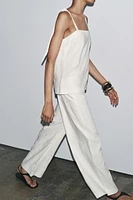 ZW COLLECTION EMBROIDERED CULOTTES