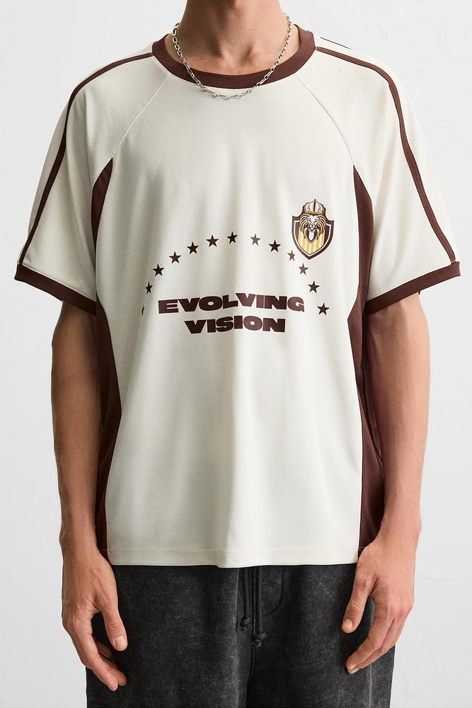 T-SHIRT IMPRIMÉS FOOT RÉTRO