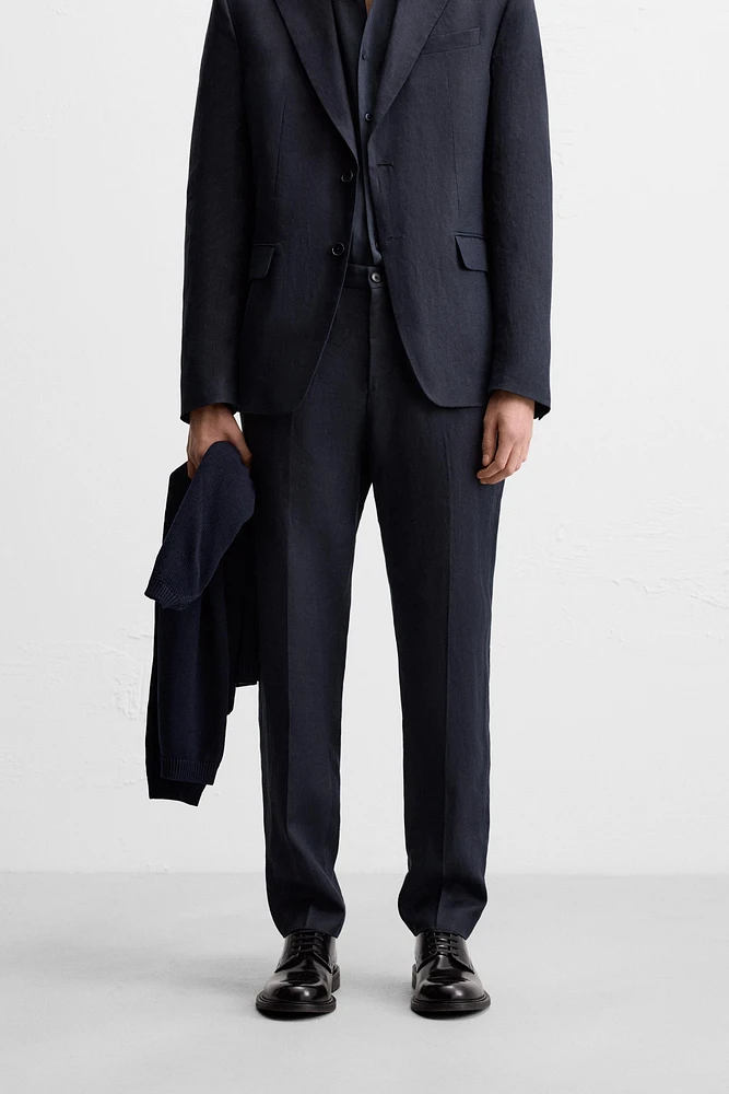 SUIT PANTS 100% LINEN