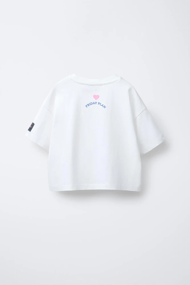 STITCH & ANGEL © DISNEY PRINT T-SHIRT
